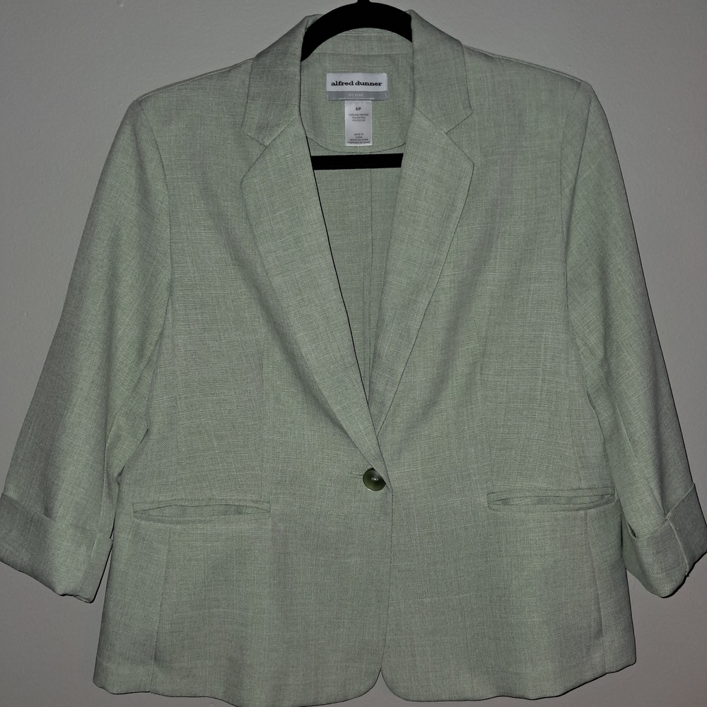 Alfred Dunner Women's Mint Blazer